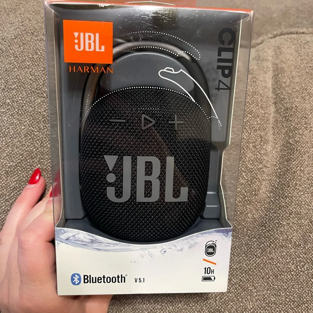 JBL Clip 4 Bluetooth Speaker - black - Picture 1 of 4